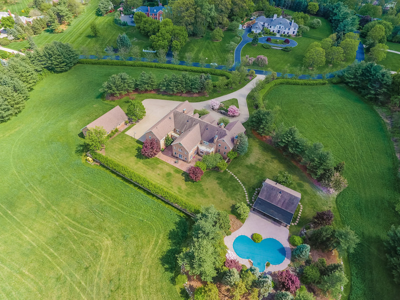The property's 10 acres currently allows for a farmland assessment, which dramatically reduces the property's tax rate. Learn more at NewJerseyLuxuryAuction.com.