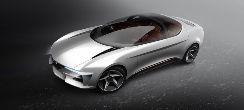 GFG Style and Envision unveil concept car Sibylla at Geneva Motor Show