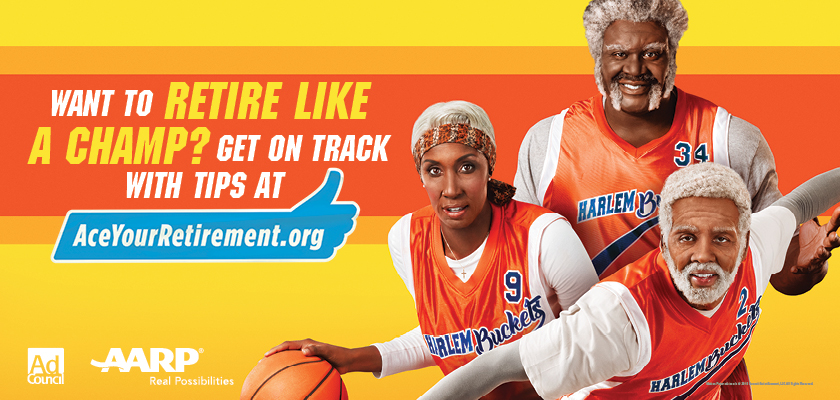 Outdoor PSA: Just like Uncle Drew makes all the right moves on the basketball court, you can make smart financial moves to retire like a champ. Visit AceYourRetirement.org.