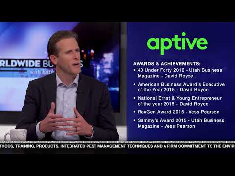 Aptive founder and CEO interviewed on Kathy Ireland Worldwide Business