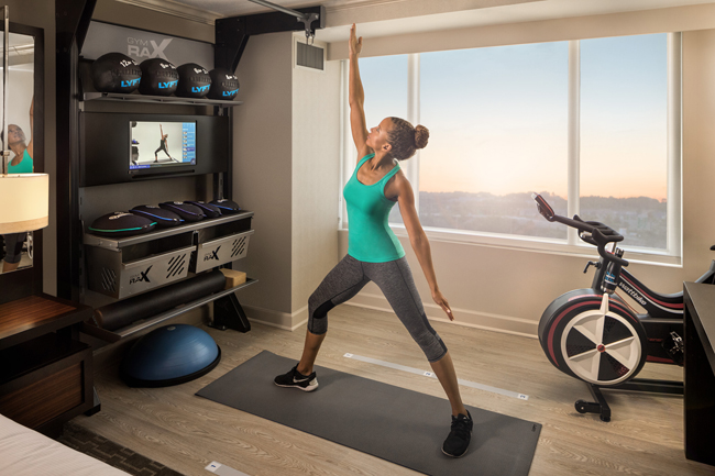 It’s fitting that Arlington is the country’s most fit city and is minutes from Hilton McLean Tysons Corner, where Hilton’s Five Feet to Fitness concept was born. Credit: Hilton