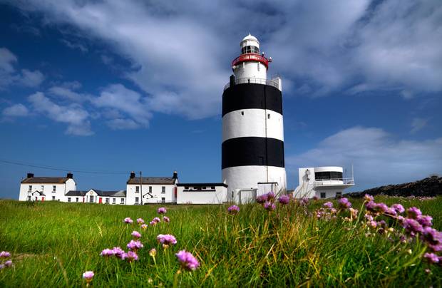 Hook Lighthouse. Photo: Tourism Ireland Hook Head Lighthouse 2 TI.png