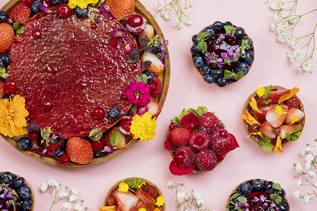 D9 Cakery Limited Edition Summer Luxe Tart Collection, May, 1 to 31 Credit: Hilton Hotels & Resorts