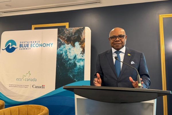 Jamaica's Minister Bartlett Speaks at Sustainable Blue Economy Summit 2024